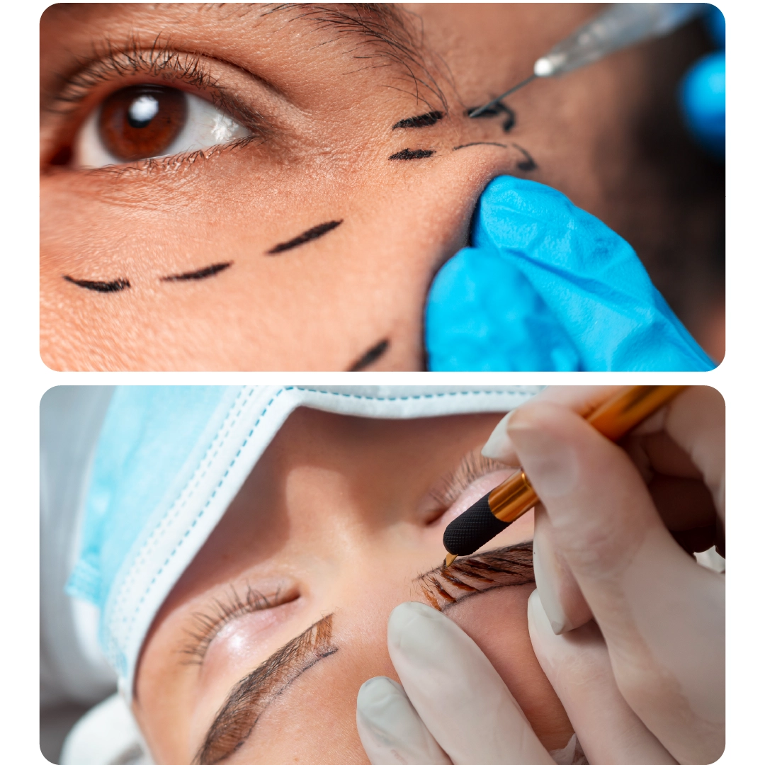 Forehead and eyebrows — Brow Lift
